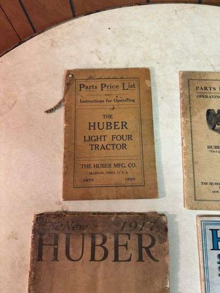 Huber Tractor Literature