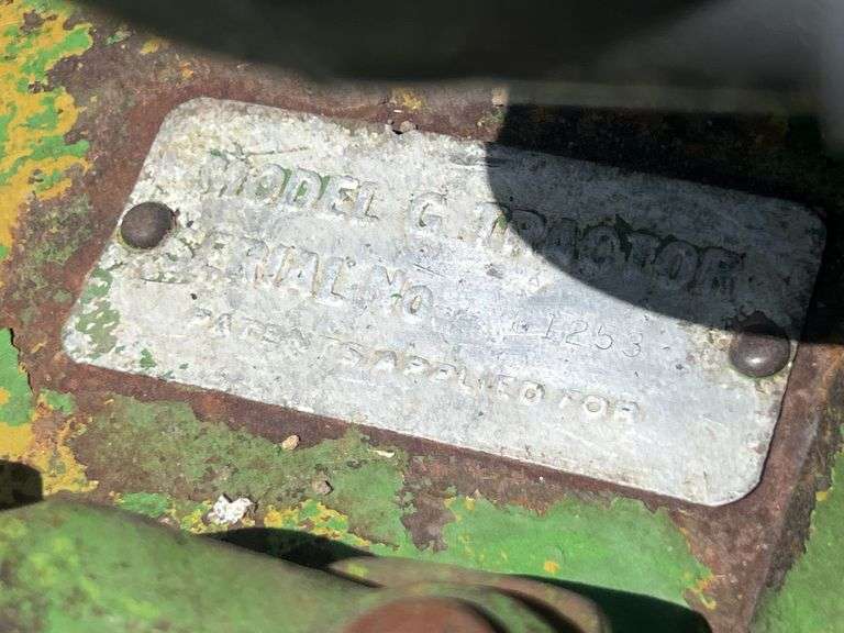 1952 John Deere G