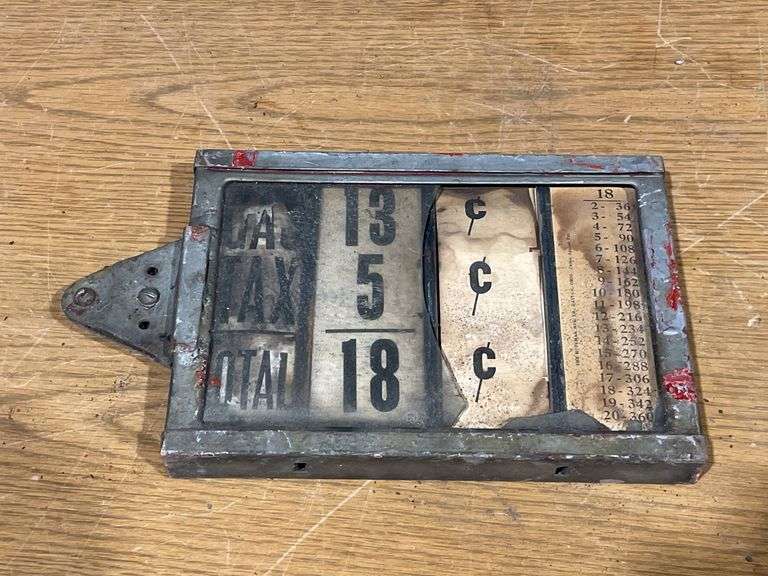 (3) Gas Pump Price Boxes