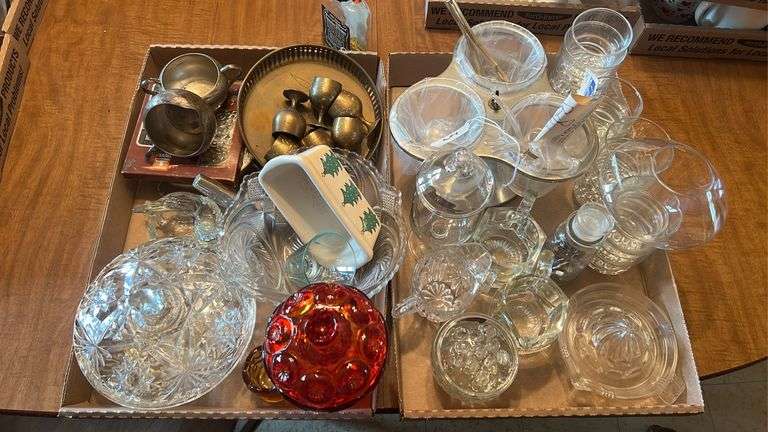 Assorted Glassware