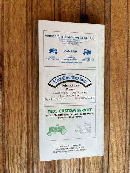 (2) Toy Tractor Book + Price Guide