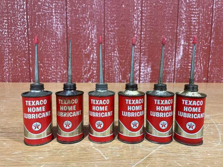 (5) Cans of Texaco Home Lubricant image