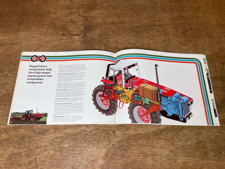 (2) IH 2+2 4wd Tractor Sales Literature