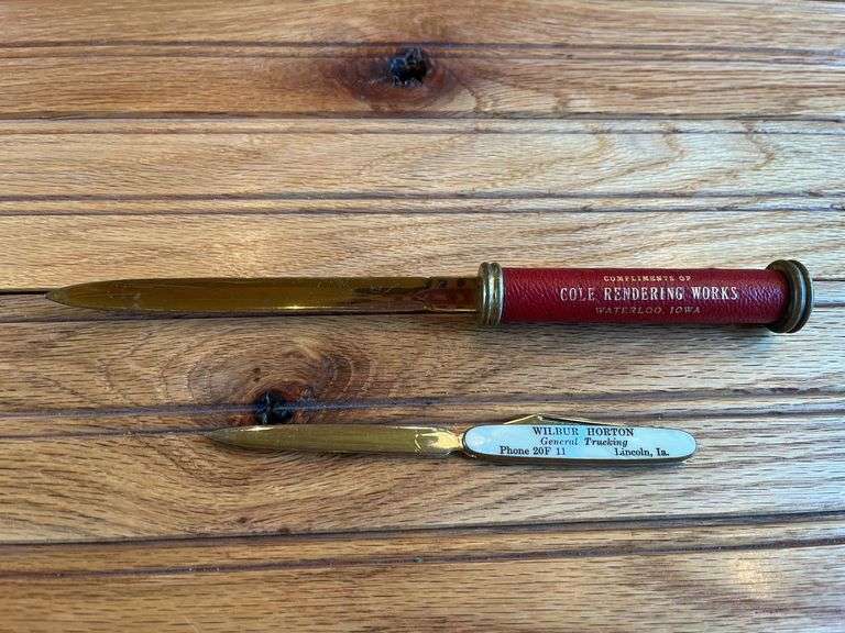 (2) Advertising Letter Openers image