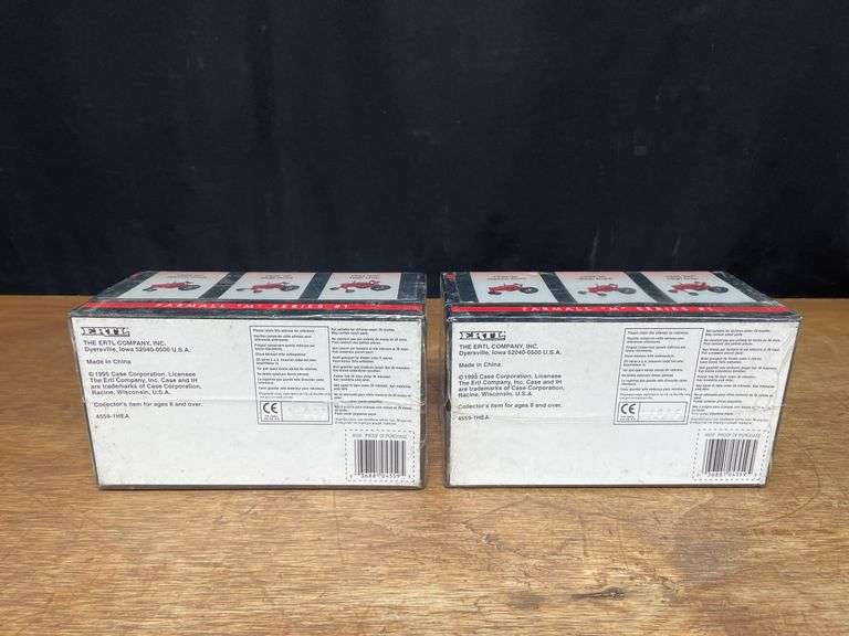 (2) 1/64 Farmall M Series Sets NIB Ertl