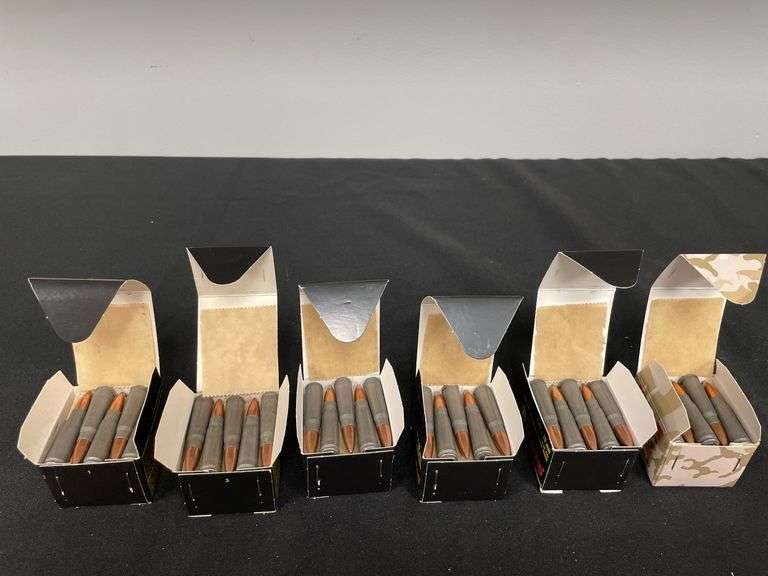 (6)-Boxes (120 Rounds) 7.62 x 39 MM