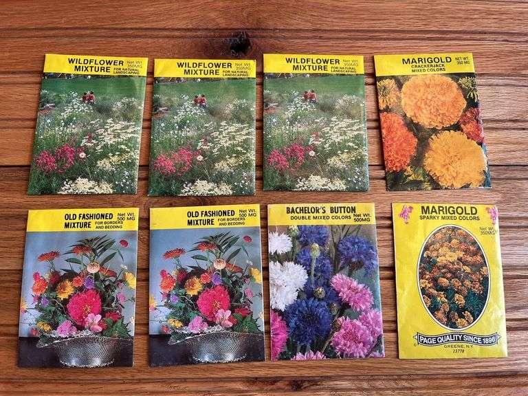 (8) John Deere Seed Packets image