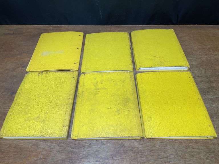 (6) Caterpillar Engine Service Manuals