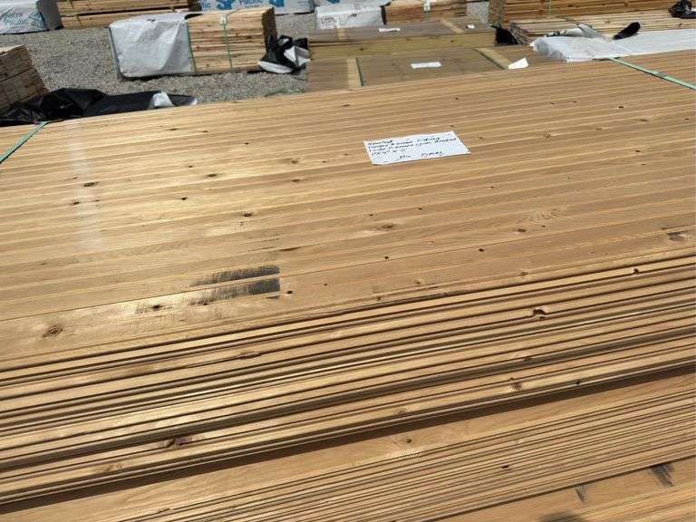 Hemlock Tongue & Groove Siding