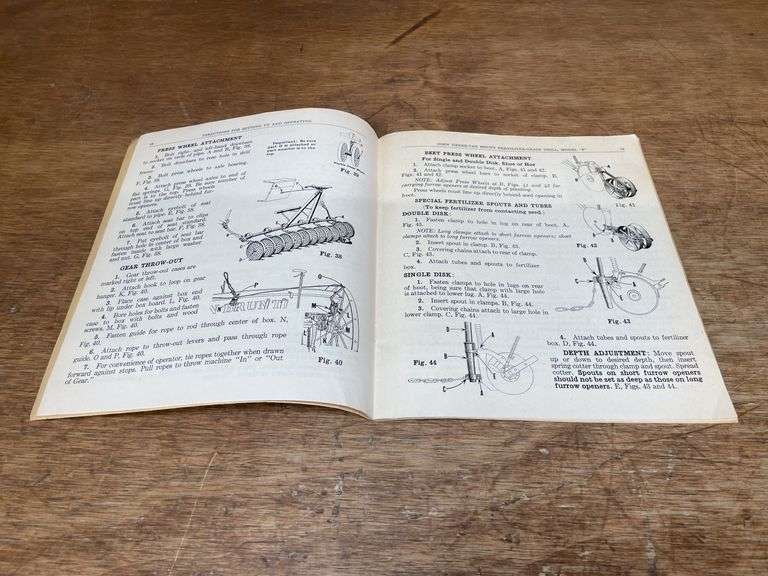 (7) John Deere, AC, Massey Manuals