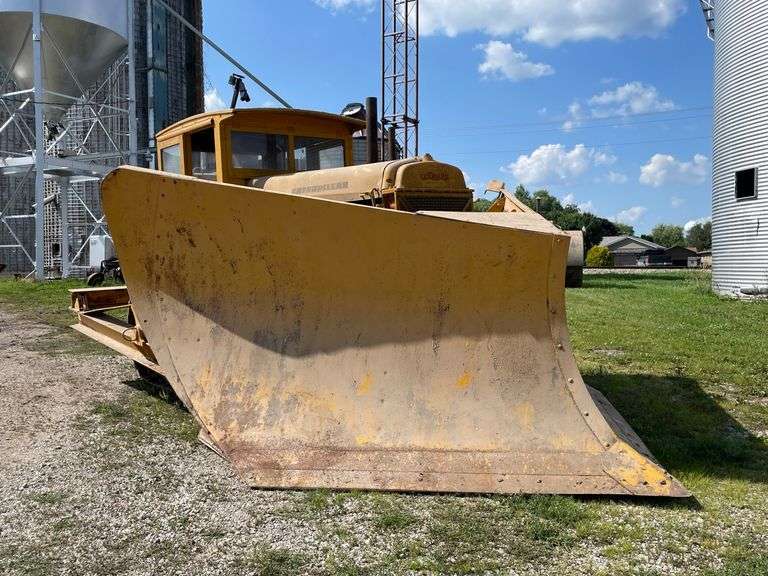 Caterpillar Sixty Crawler and LaPant-Choate Snow Plow image