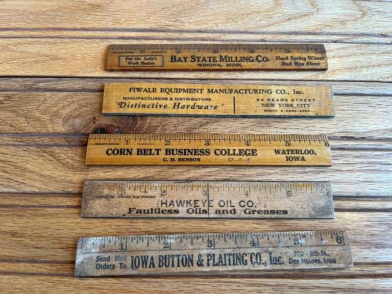 (5) Wooden Rulers image