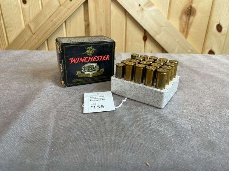 5 Boxes Winchester 260 Gr. Partition Gold .454 Casull