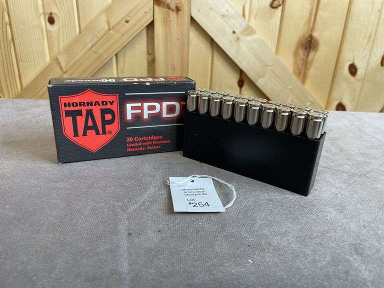 6 Boxes Hornady 110, 150, 168 Gr. TAP FPD, BTHP, BTSP .308