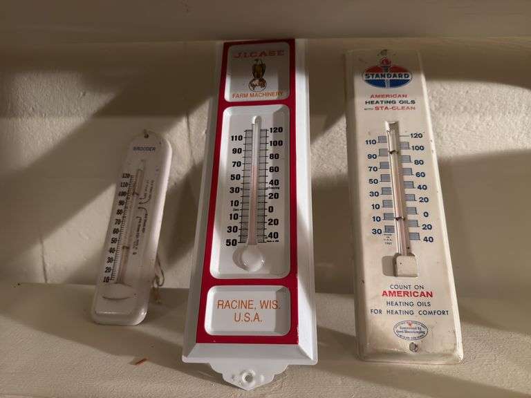 Tractor Toys and Thermometers