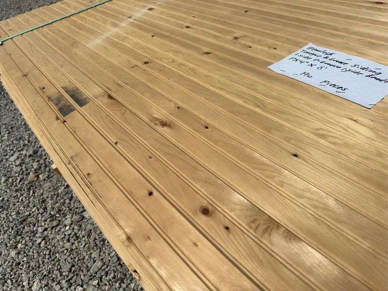 Hemlock Tongue & Groove Siding
