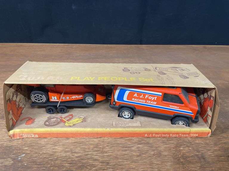 A.J. Foyt Racing Team Set NIB Tonka