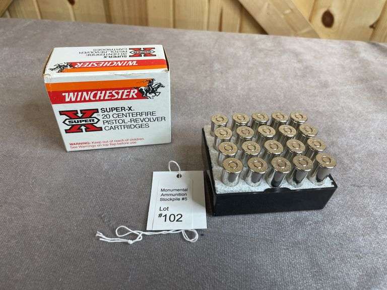 3 Boxes Winchester Black Talon .44 Magnum
