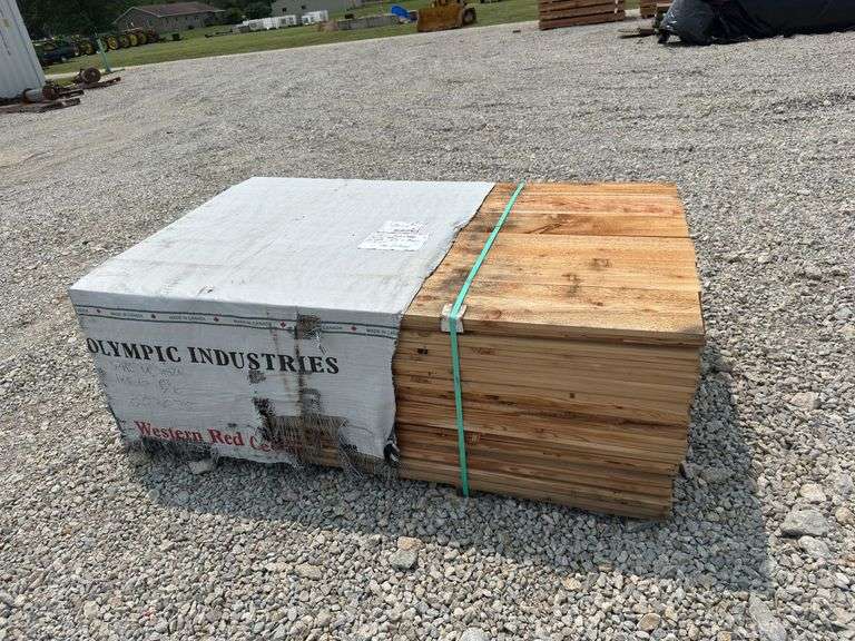 Western Red Cedar square edge