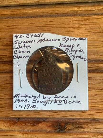 Kemp & Burpee Success Manure Spreader Charm image
