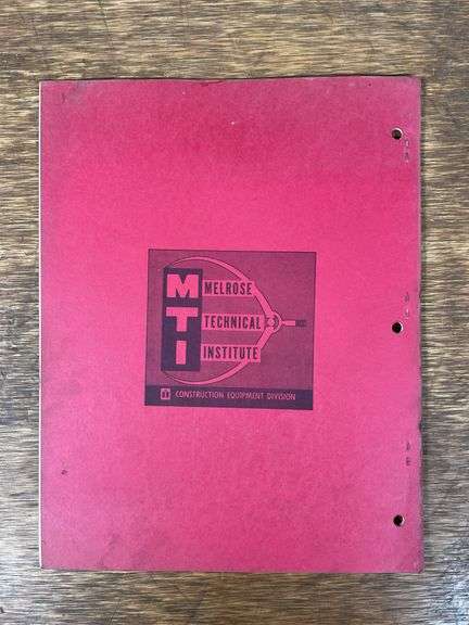 IH Construction Equipment Division Crawler Training Manual