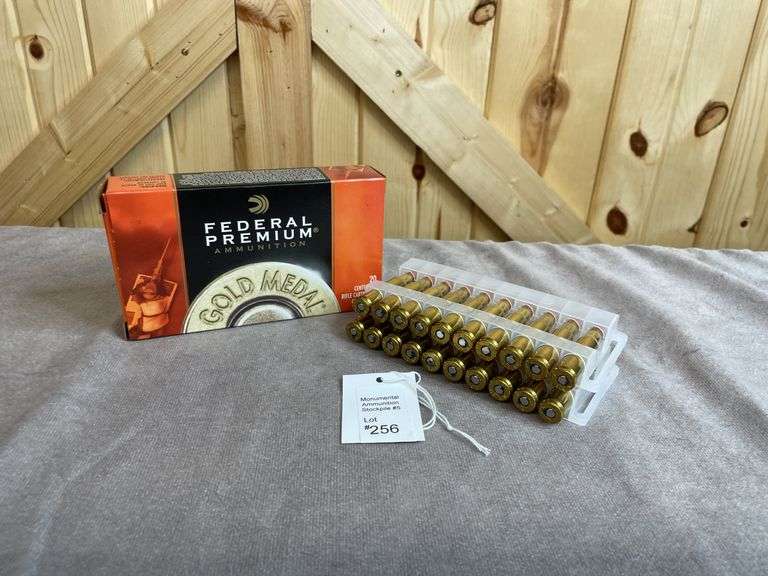5 Boxes Federal Premium Gold Medal 175 Gr. Sierra MatchKing .308
