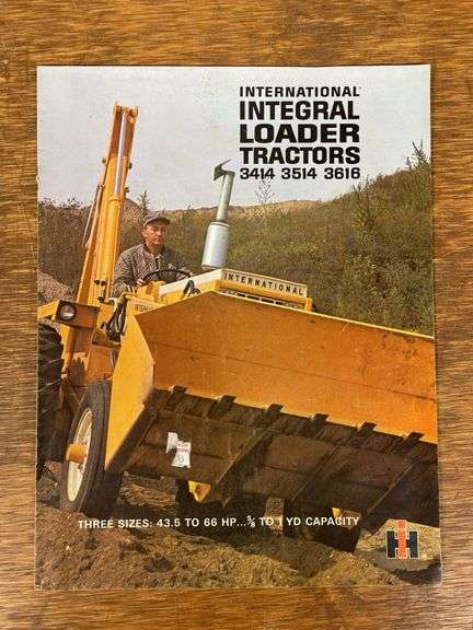 IH Integral Loader Tractors Sales Literature image