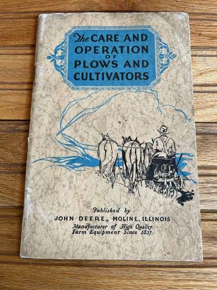 John Deere Care + Operation of Plows + Cultivators image