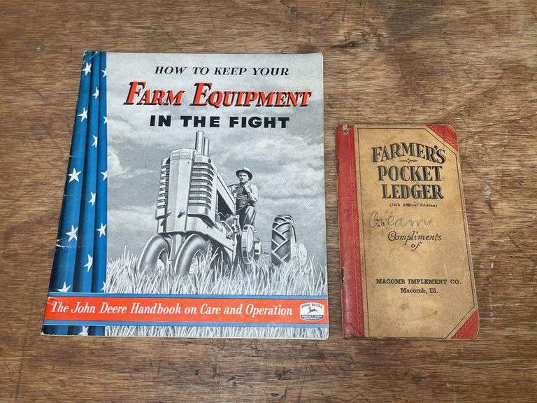 (2) John Deere Literature + Pocket Ledger image