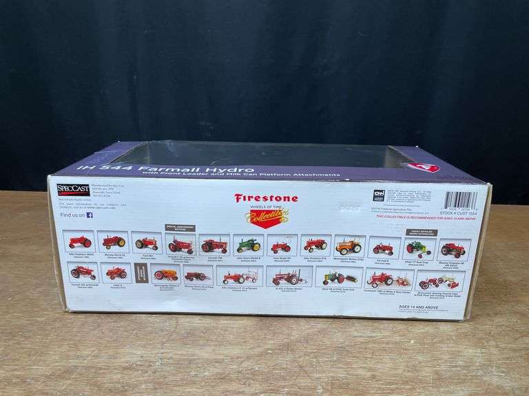 1/16 IH Farmall 544 Firestone NIB SC