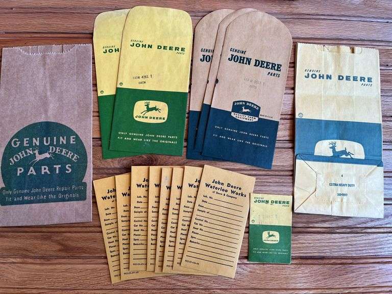 John Deere Parts Envelopes + Bags image