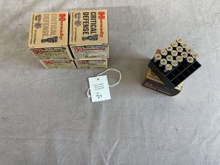5 Boxes Hornady Critical Defense 110 Gr. FTX +P .38 Special