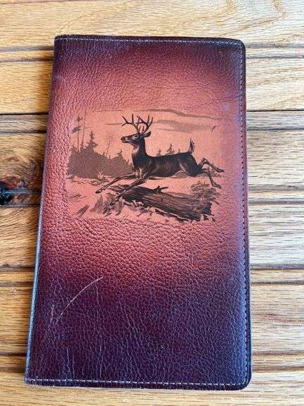 John Deere Leather Notepad image