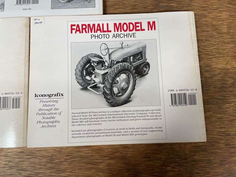 (3) Farmall Photo Archive Books