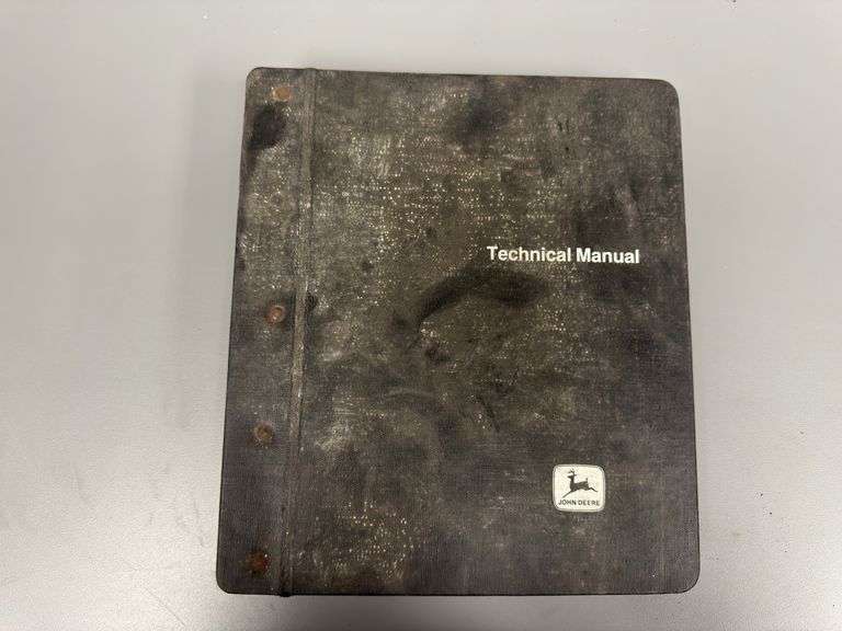 John Deere Technical Manual Binder image