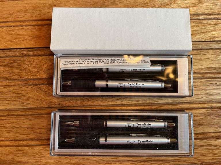 (2) John Deere Pens & Pencil Sets image