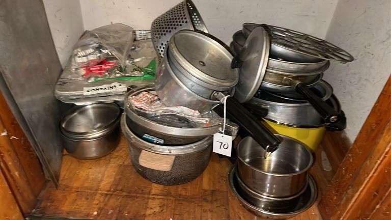 Assorted Pots and Pans image