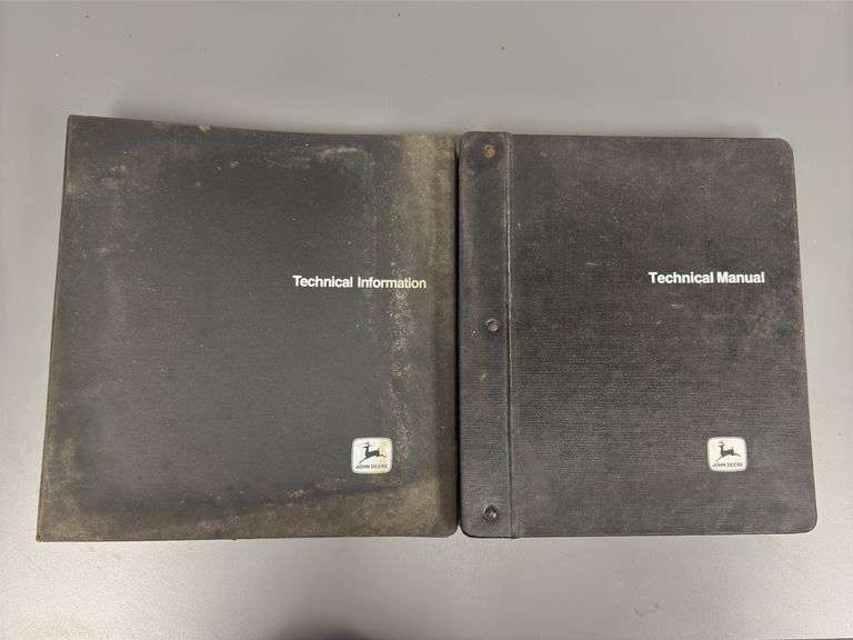 (2) John Deere Technical Information Binders image