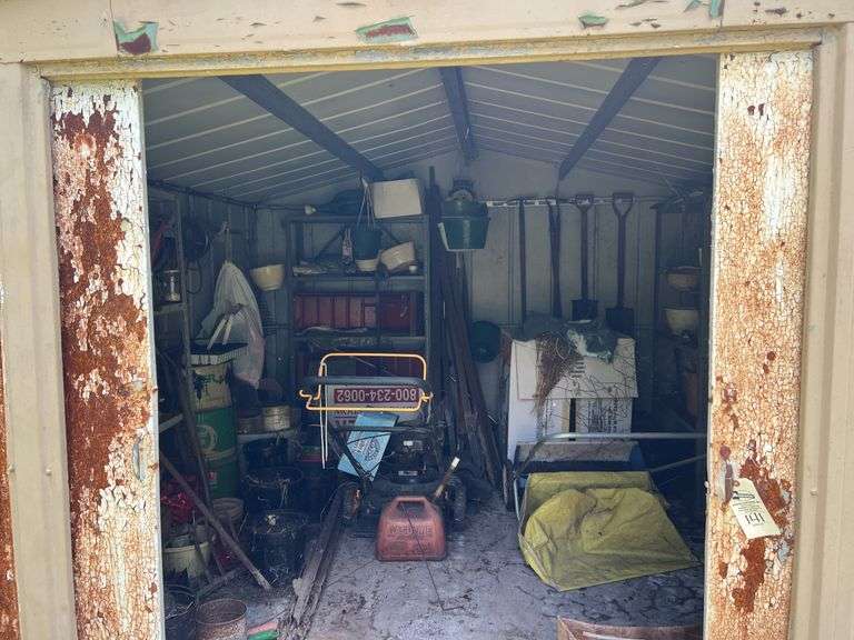Contents of Garden Shed image