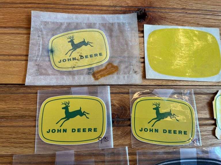 (9) John Deere Decals