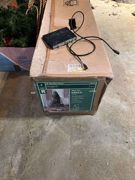 Christmas Tree and Greenery