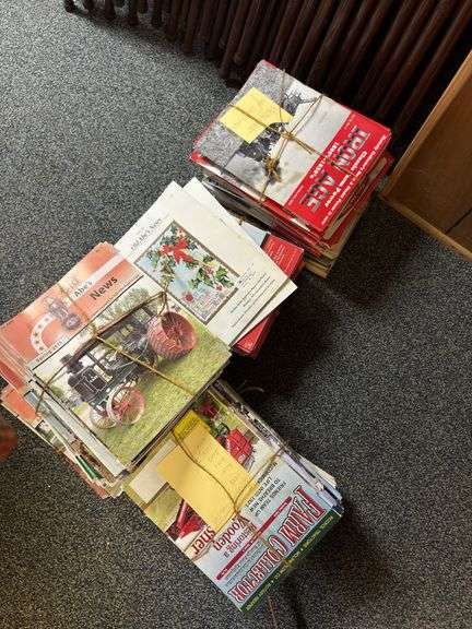 Iron Age, Old Abe News, and Farm Collector Magazines image