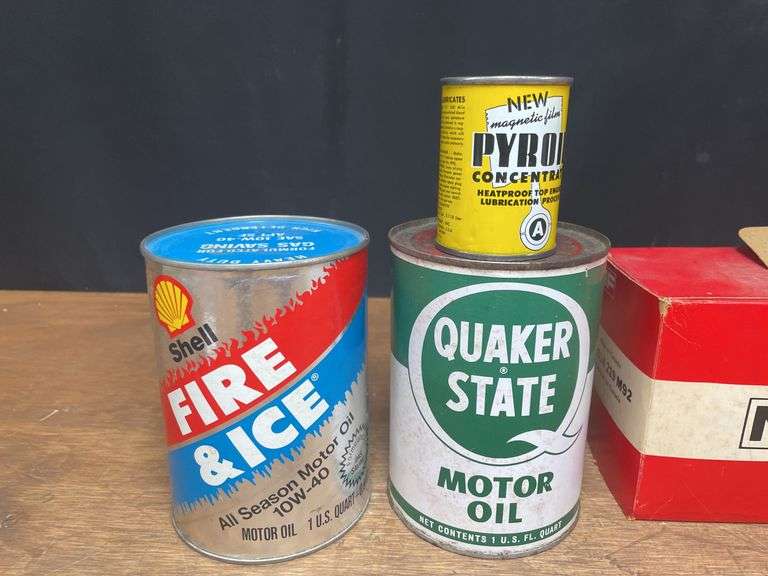 (4) Filters + Oil Cans