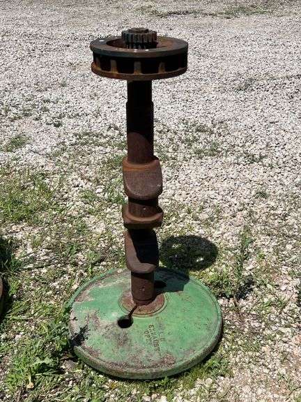 John Deere Model G Crankshaft and Flywheel