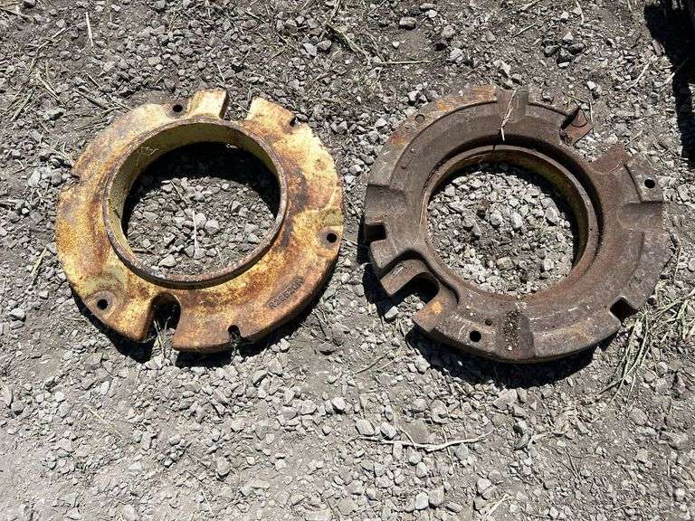 John Deere Rear Wheel Weight Set image