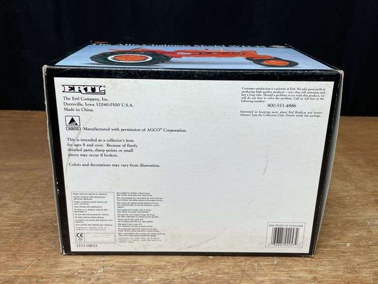 1/16 AC WD45 Precision NIB Ertl