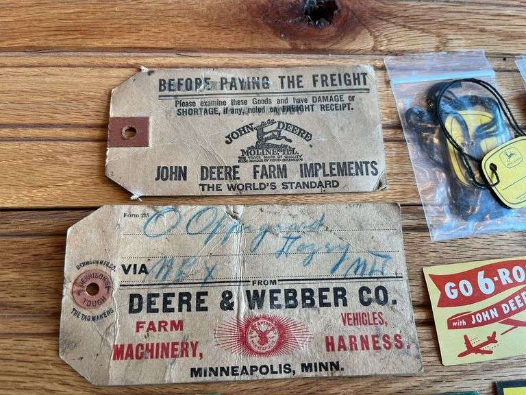 John Deere Tags