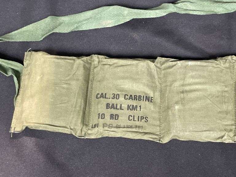 (12)-10 Round Clips (120 Rounds) .30 Cal. Carbine