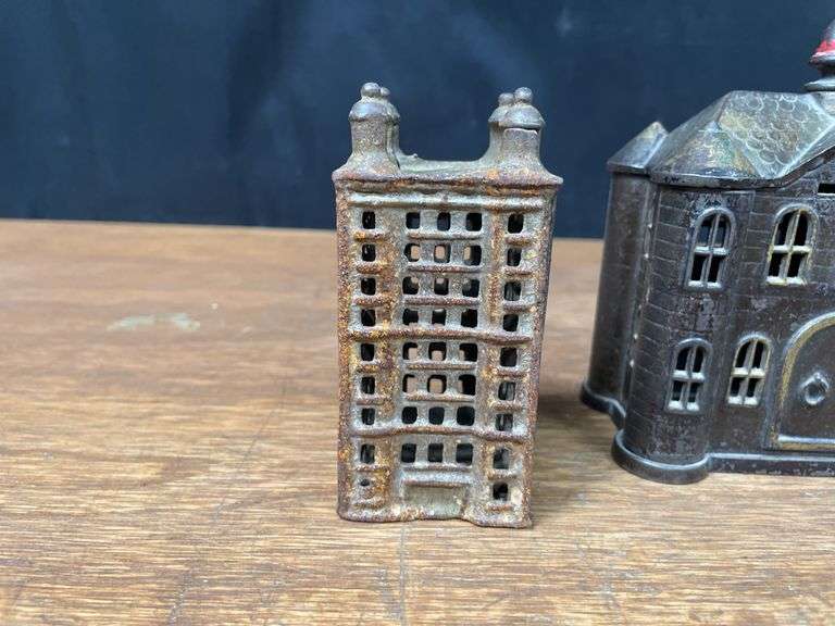 Cast Iron Banks + Lion