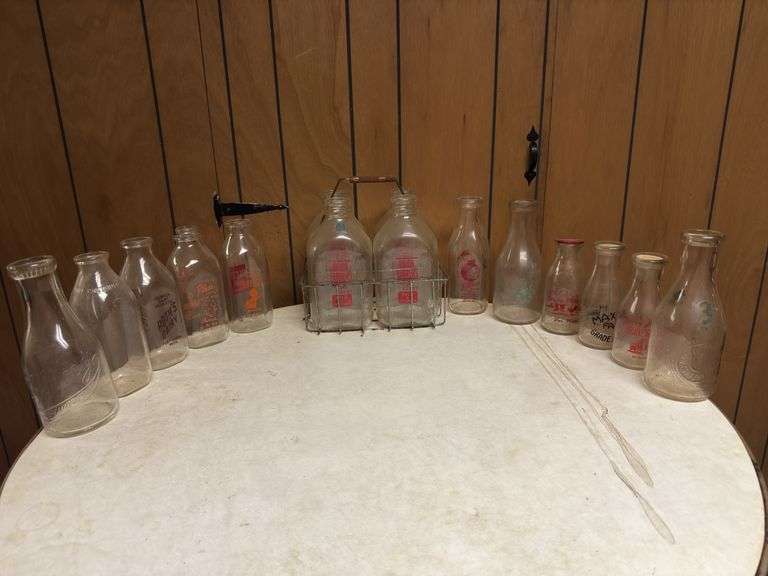 (15) Dairy Bottles and Carriers image